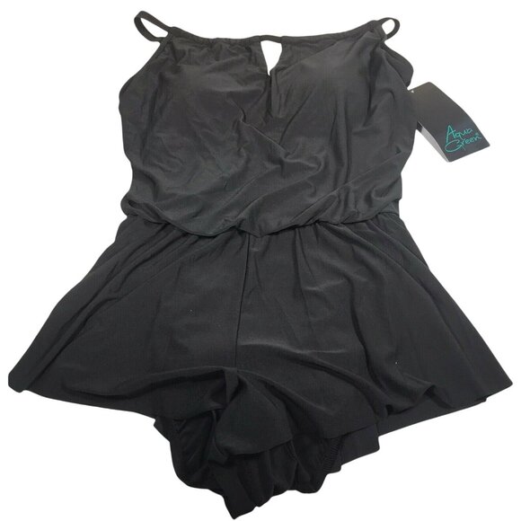 Aqua Green Other - Aqua Green Womens Size Small Swim Dress Black New With Tags
